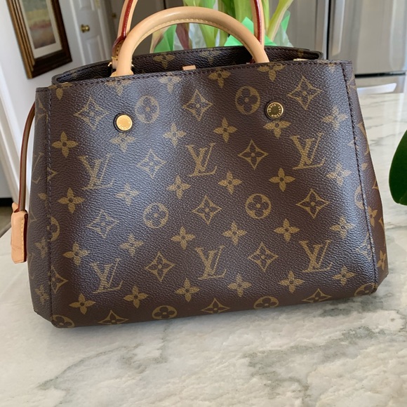 Sold Louis Vuitton Montgaine BB Monogram - Picture 3 of 16